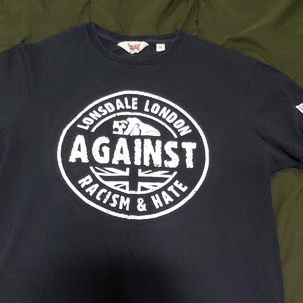 Lonsdale London Black Graphic T-Shirt